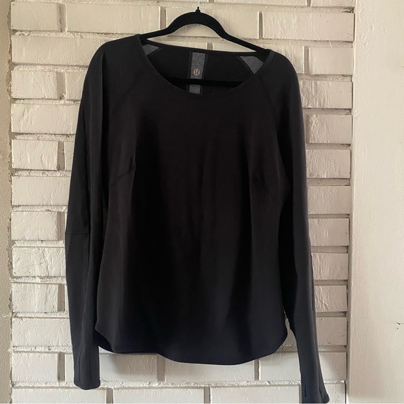 Lululemon Black Long Sleeve Shirt - Picture 1 of 5